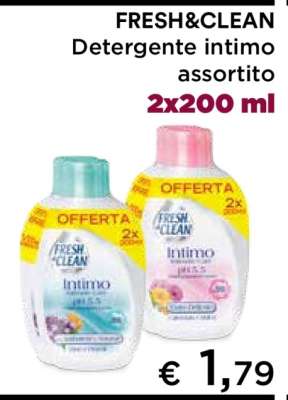 FRESH&CLEAN DETERGENTE INTIMO ASSORTITO