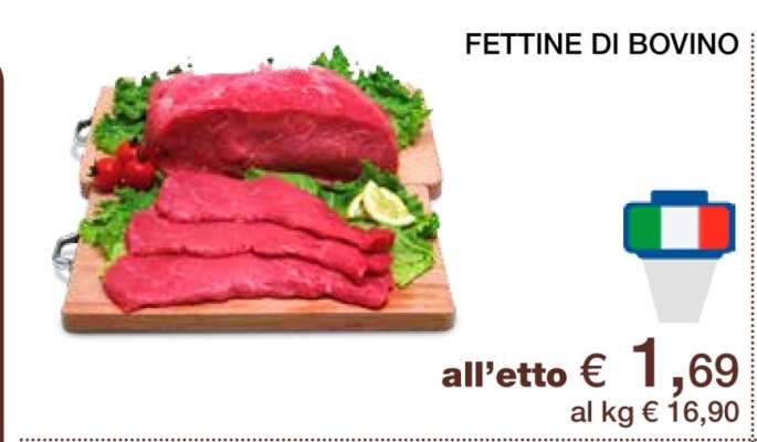 FETTINE DI BOVINO