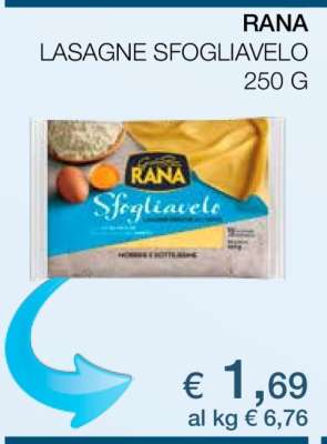 Rana Lasagne Sfogliavelo