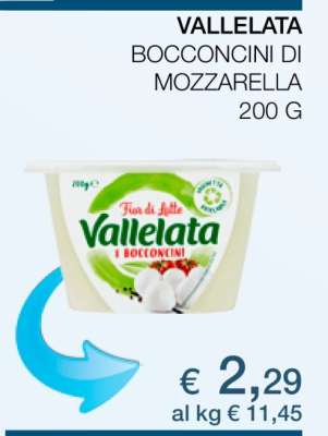 Vallelata Bocconcini di Mozzarella
