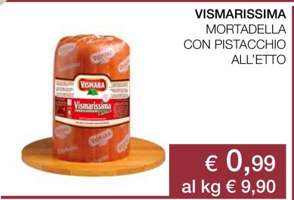 Vismarissima Mortadella con Pistacchio