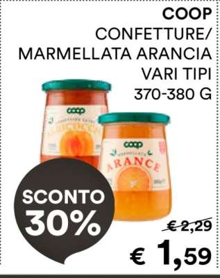 COOP CONFETTURE/MARMELLATA ARANCIA