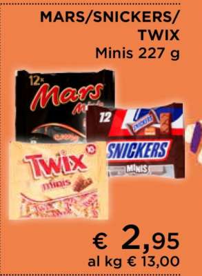 MARS/SNICKERS/TWIX Minis