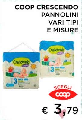COOP CRESCENDO PANNOLINI