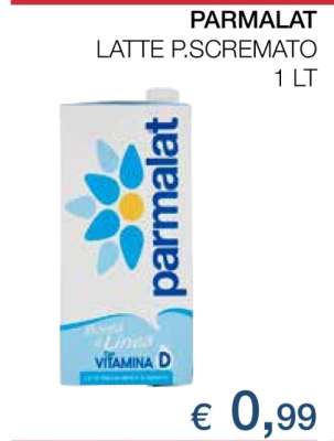 PARMALAT LATTE P.SCREMATO 1 LT