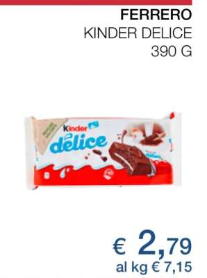 FERRERO KINDER DELICE