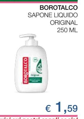 BOROTALCO SAPONE LIQUIDO ORIGINAL 250 ML