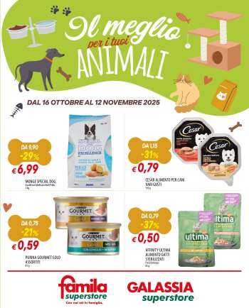Volantino Famila - 16/10/2025 - 12/11/2025.