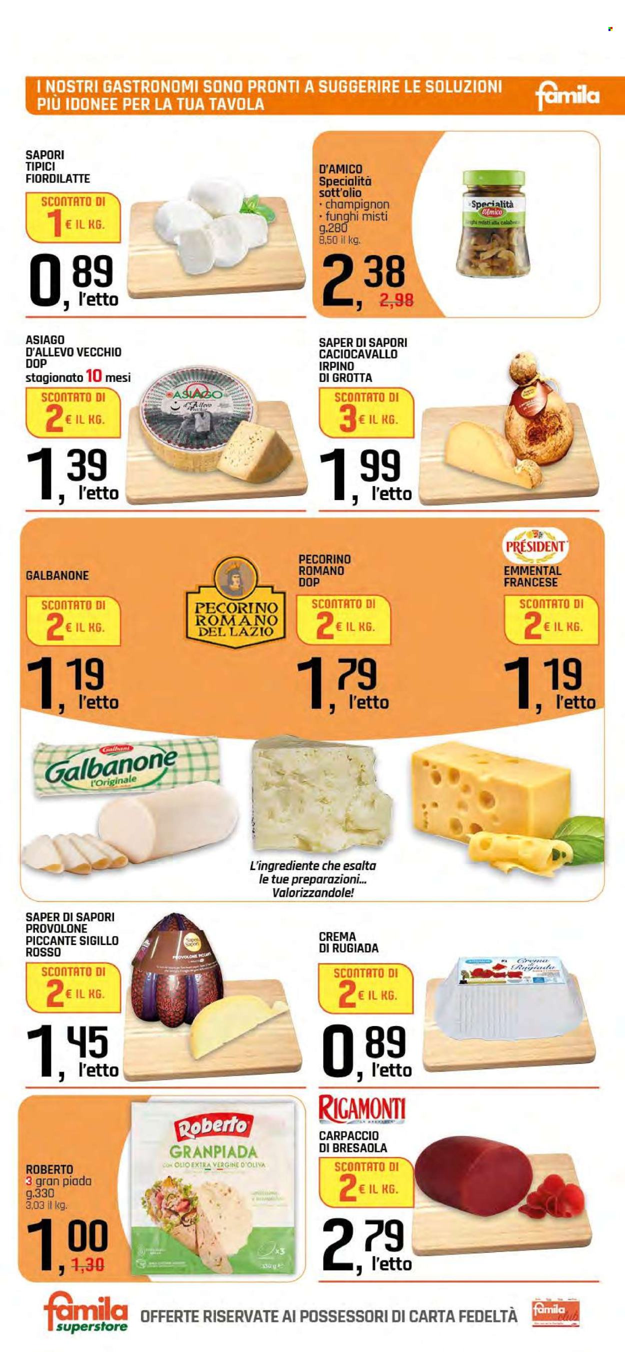 Volantino Famila - 16/10/2025 - 25/10/2025. Pagina 5