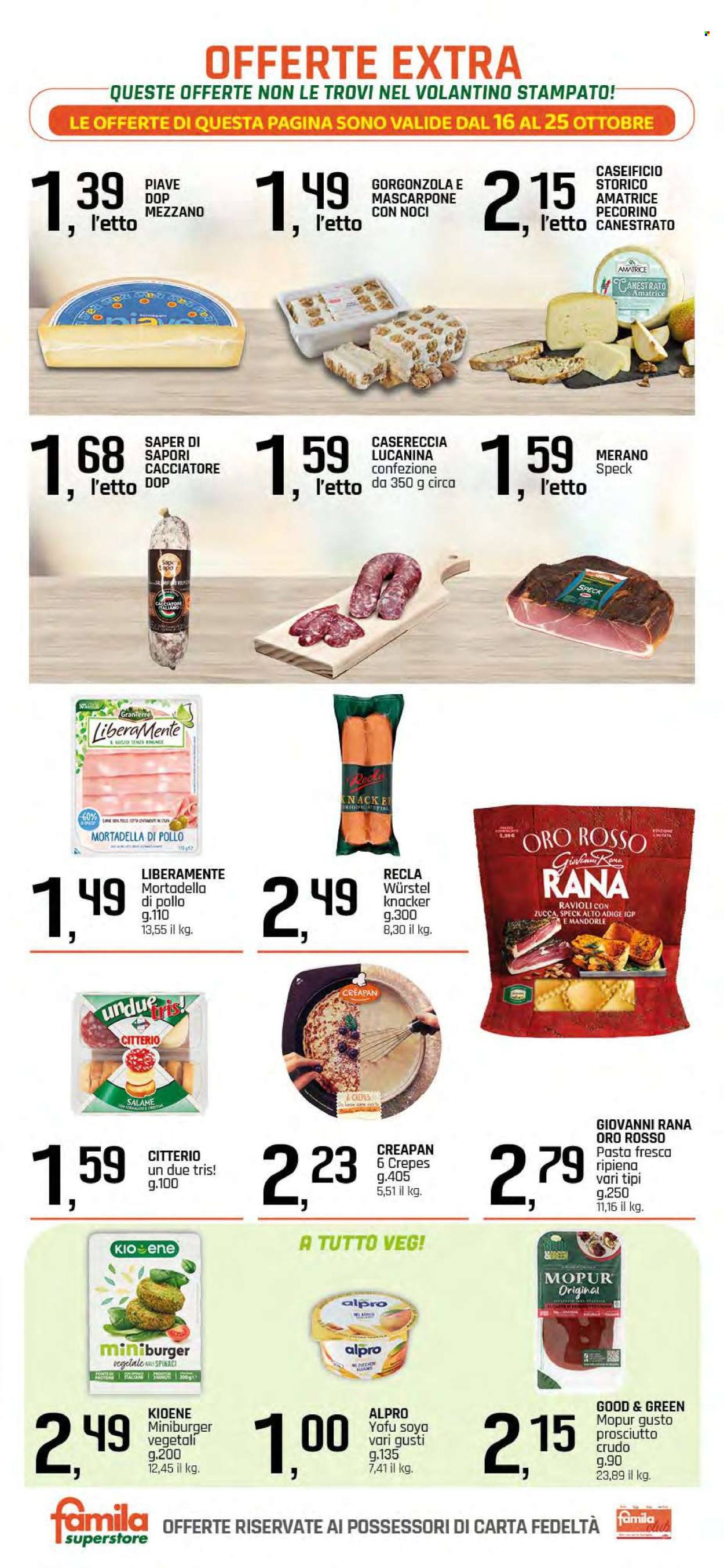 Volantino Famila - 16/10/2025 - 25/10/2025. Pagina 18