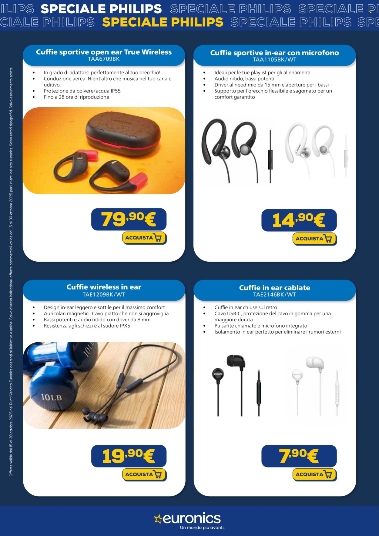 Volantino Euronics - 15/10/2025 - 30/10/2025. Pagina 8