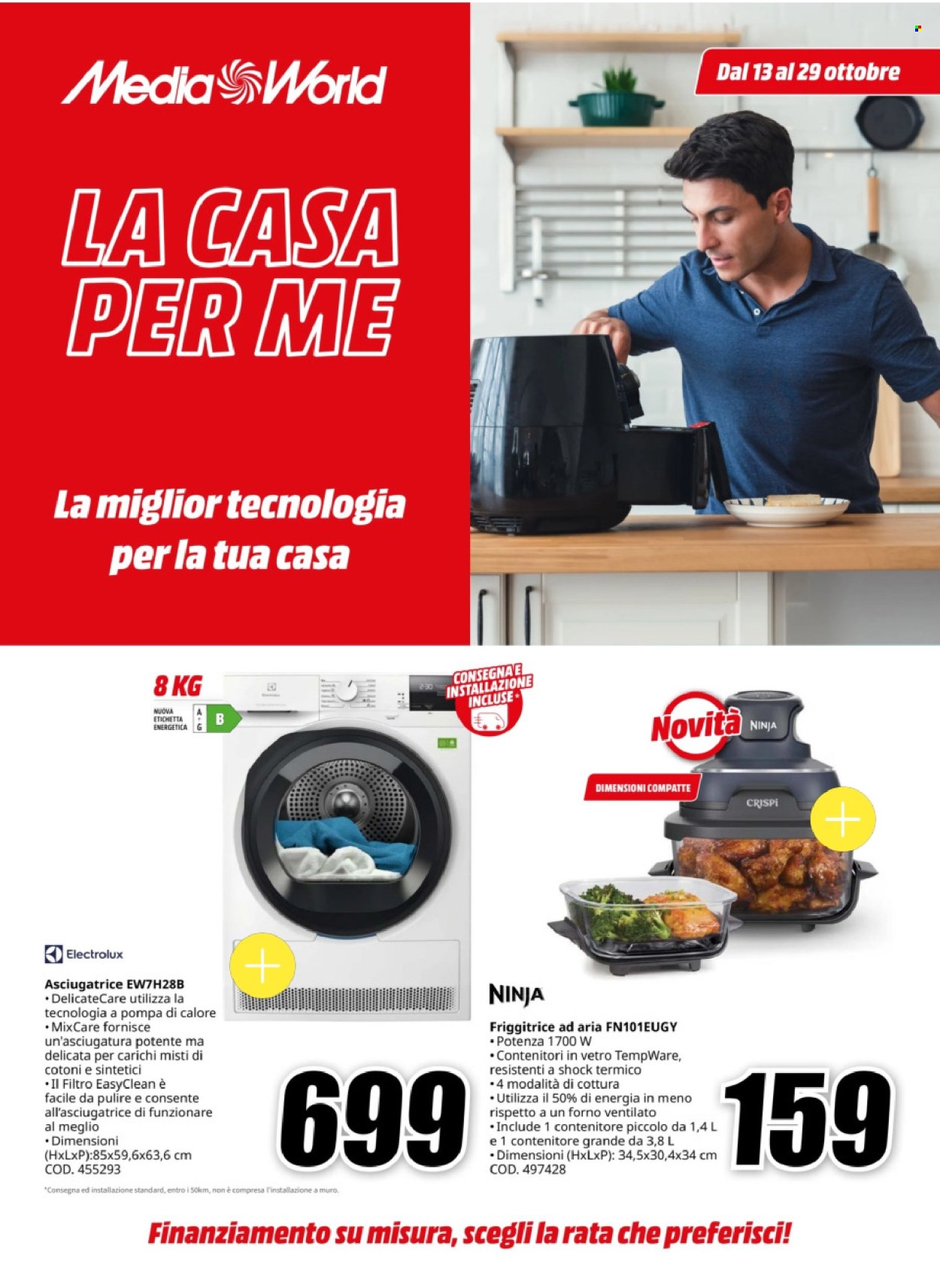 Volantino MediaWorld - 13/10/2025 - 29/10/2025. Pagina 1
