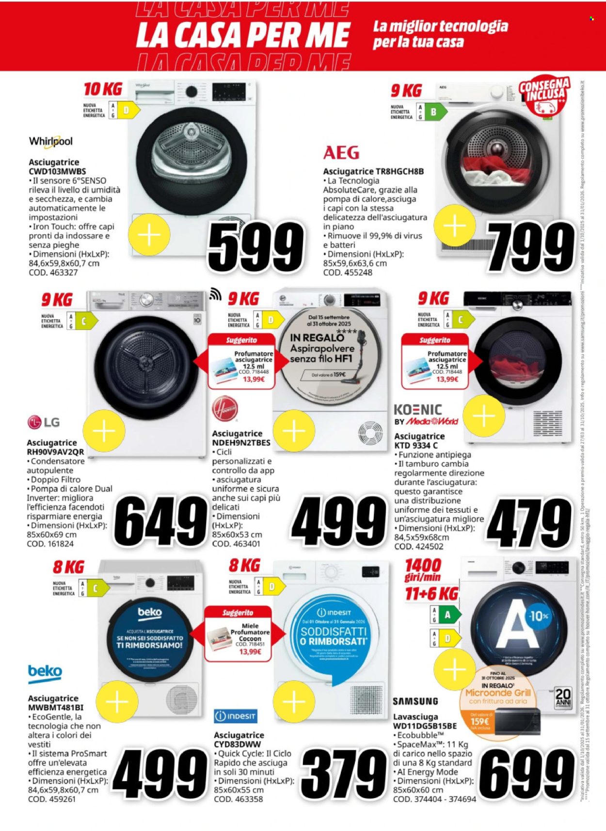 Volantino MediaWorld - 13/10/2025 - 29/10/2025. Pagina 2