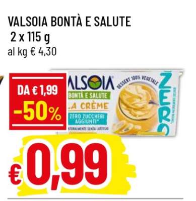VALSOIA BONTÀ E SALUTE