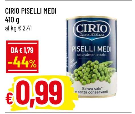 CIRIO PISELLI MEDI