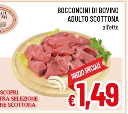 BOCCONCINI DI BOVINO ADULTO SCOTTONA