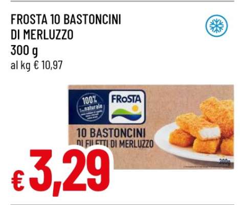 FROSTA 10 Bastoncini di Merluzzo
