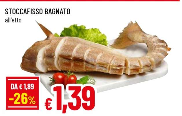 STOCCAFISSO BAGNATO