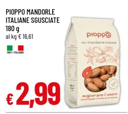 PIOPPO MANDORLE ITALIANE SGUSCIATE