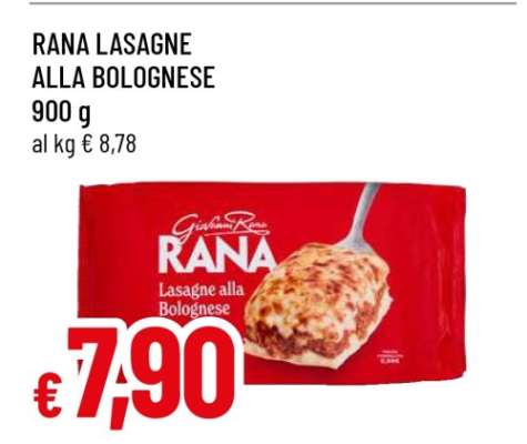 Rana Lasagne alla Bolognese