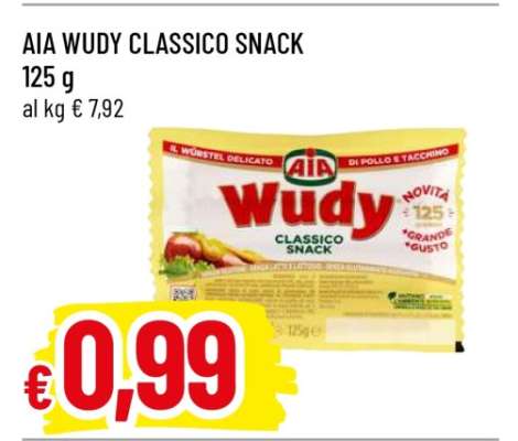 AIA Wudy Classico Snack
