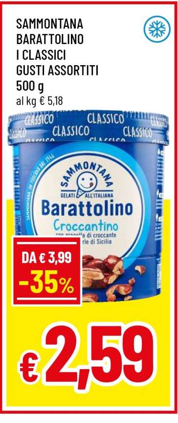 SAMMONTANA BARATTOLINO I CLASSICI GUSTI ASSORTITI