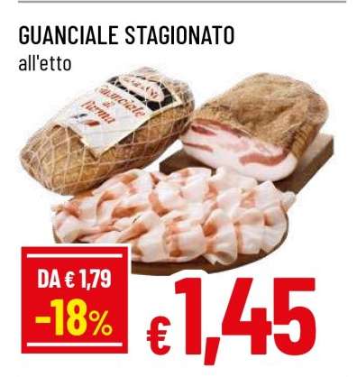 Guanciale stagionato