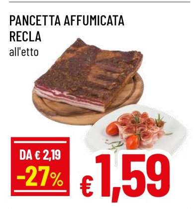 PANCETTA AFFUMICATA RECLA