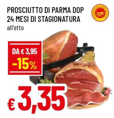 Prosciutto di Parma DOP 24 mesi di stagionatura