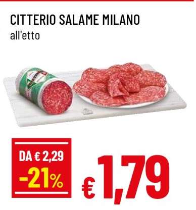 Citterio Salame Milano