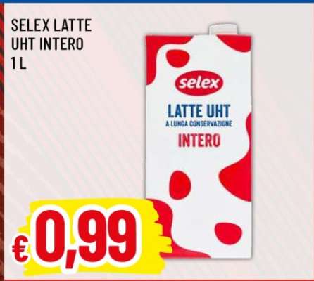 SELEX Latte UHT Intero