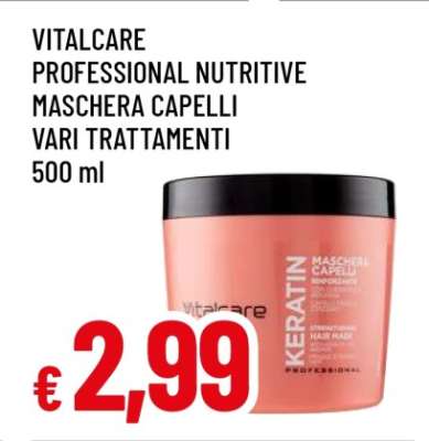 VITALCARE PROFESSIONAL NUTRITIVE MASCHERA CAPELLI