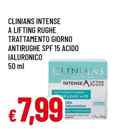 Clinians Intense A Lifting Rughe