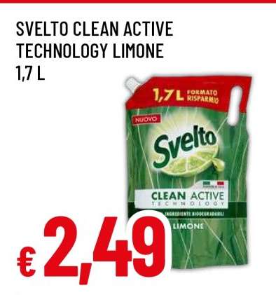 Svelto Clean Active Technology Limone