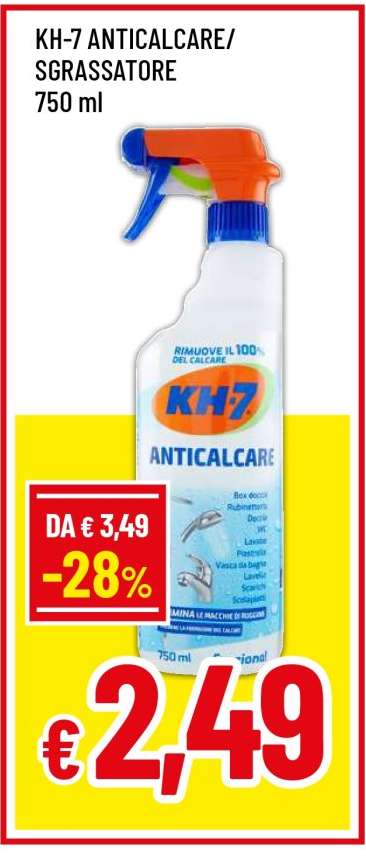 KH-7 ANTICALCARE/SGRASSATORE