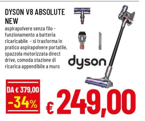 DYSON V8 ABSOLUTE NEW