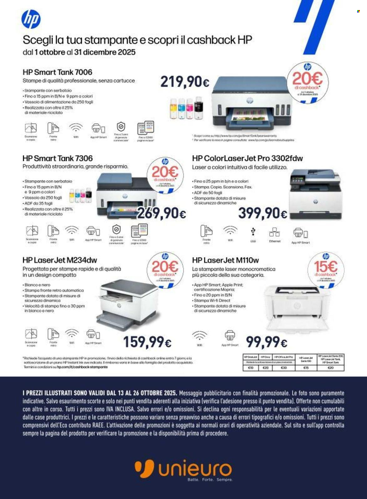 Volantino Unieuro - 13/10/2025 - 26/10/2025. Pagina 12