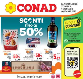 Volantino Conad - 22/10/2025 - 5/11/2025.