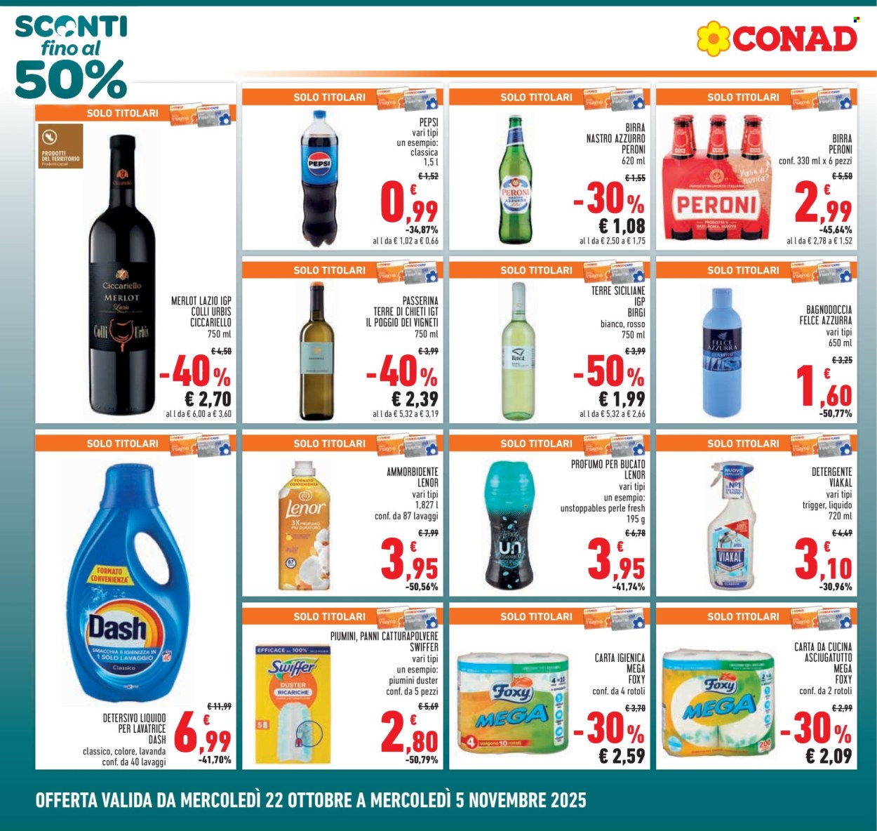 Volantino Conad - 22/10/2025 - 5/11/2025. Pagina 4