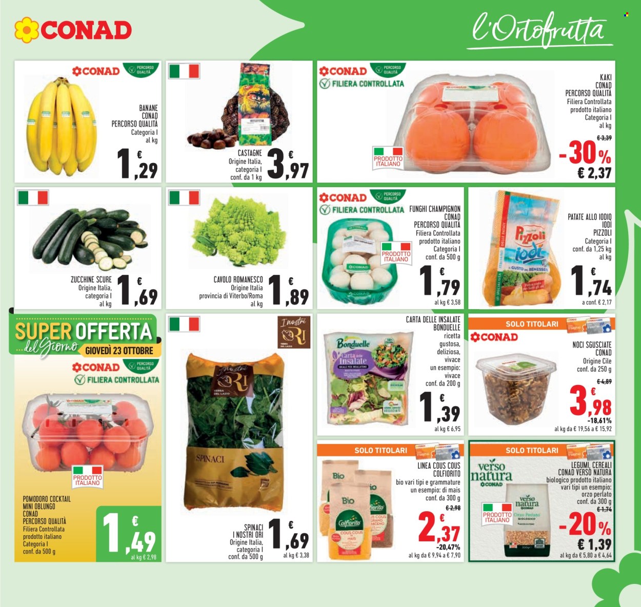 Volantino Conad - 22/10/2025 - 5/11/2025. Pagina 5