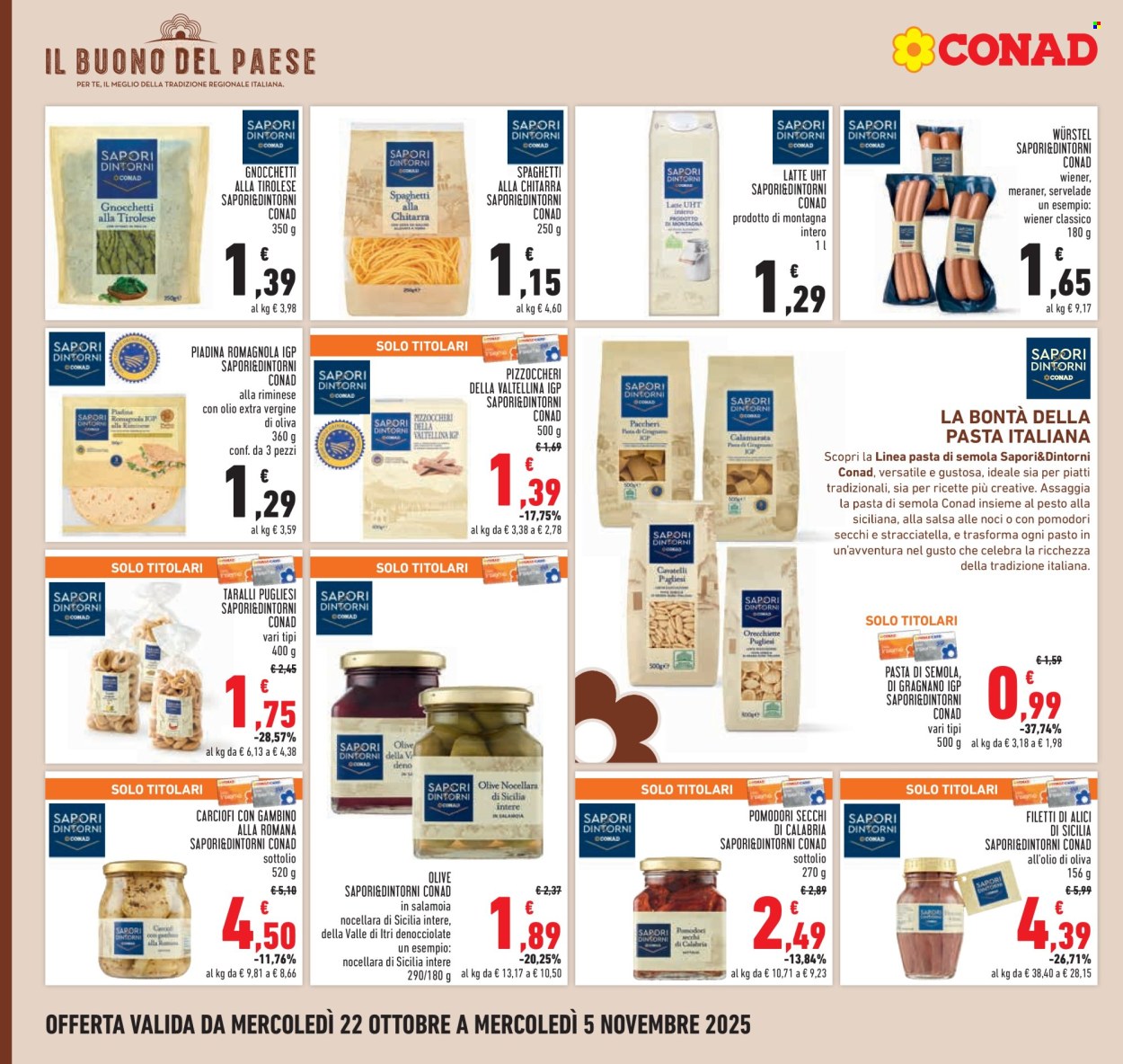 Volantino Conad - 22/10/2025 - 5/11/2025. Pagina 12