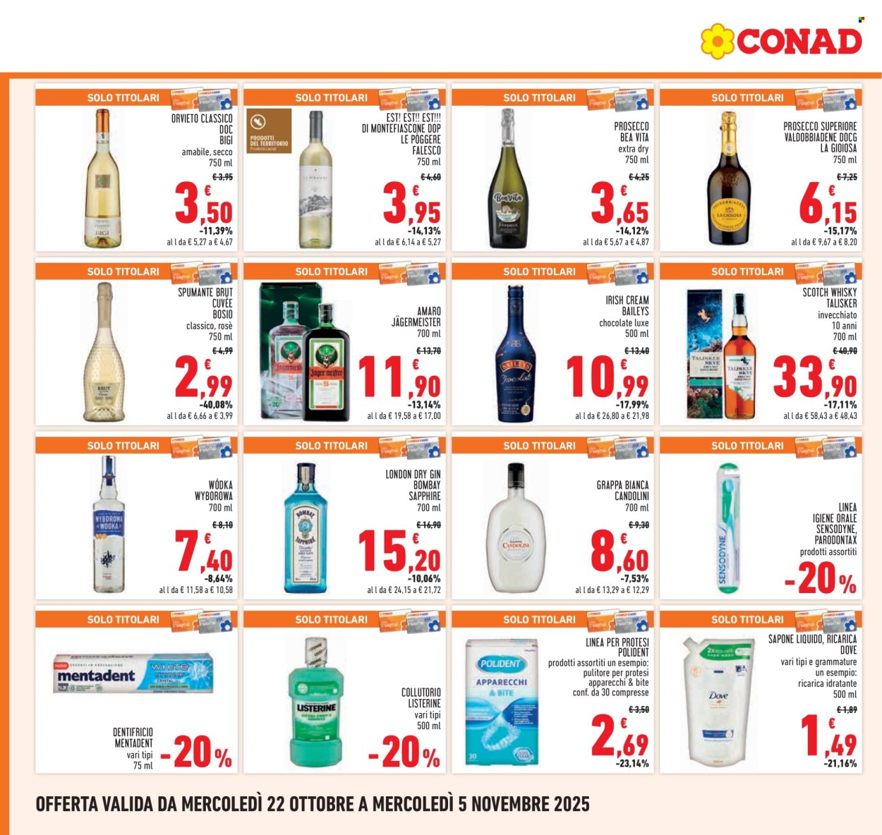 Volantino Conad - 22/10/2025 - 5/11/2025. Pagina 22
