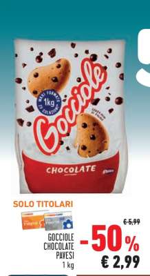 Gocciole Chocolate Pavesi