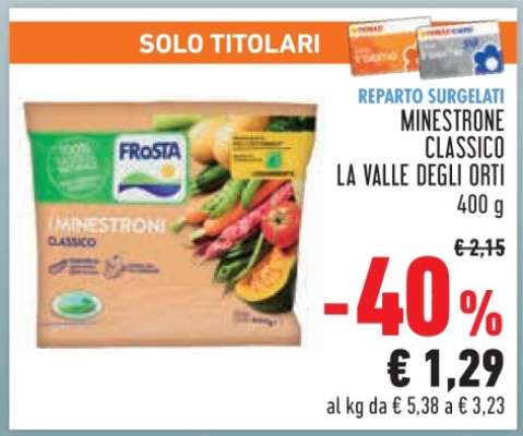 Minestrone Classico La Valle degli Orti