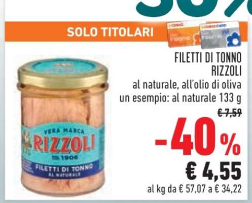 Filetti di Tonno Rizzoli