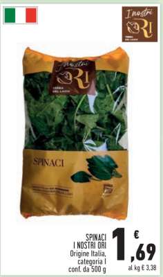 Spinaci I NOSTRI ORI