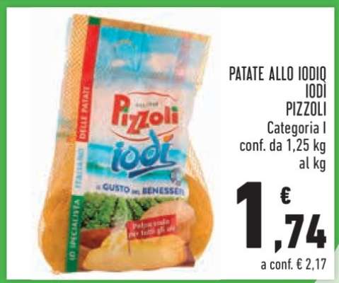 PATATE ALLO IODIO IODI PIZZOLI