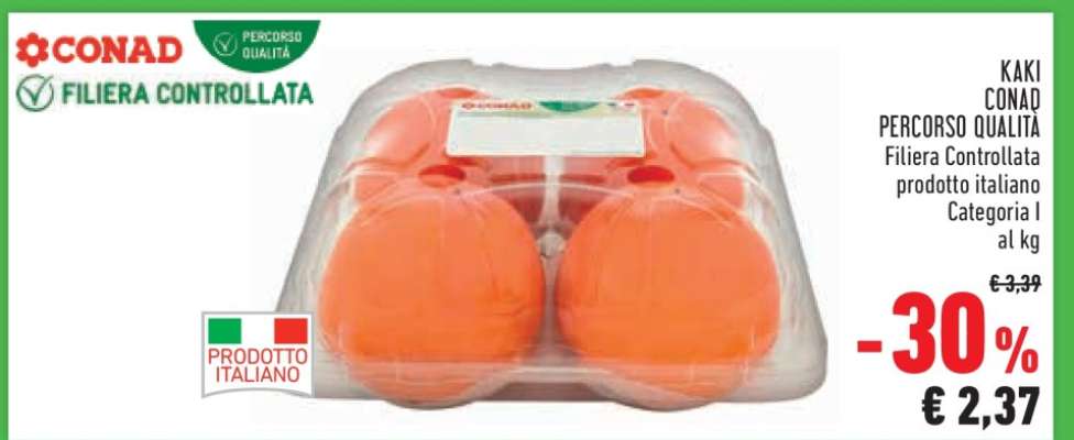 KAKI CONAD PERCORSO QUALITA