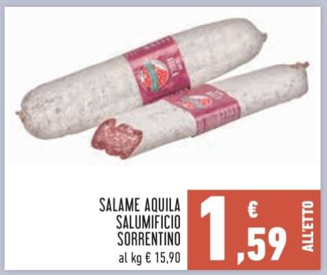 Salame Aquila Salumificio Sorrentino