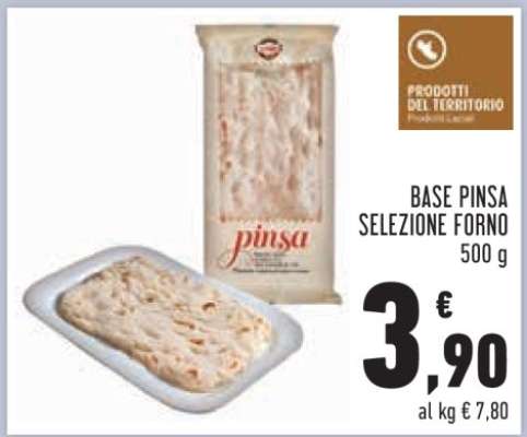 BASE PINSA SELEZIONE FORNO